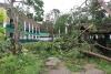 Image showing damage from cyclone in Vanuatu 